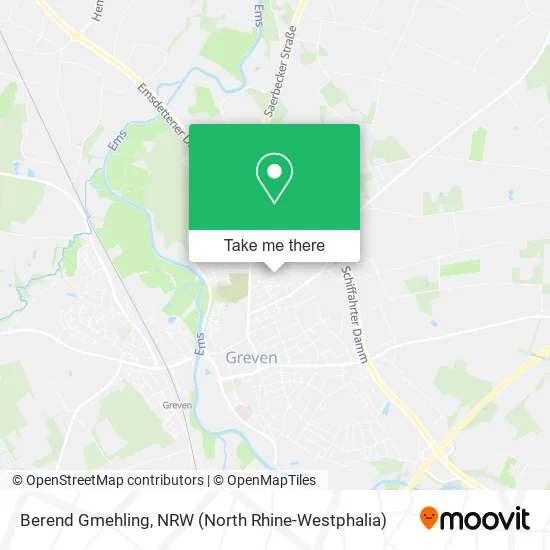 Карта Berend Gmehling