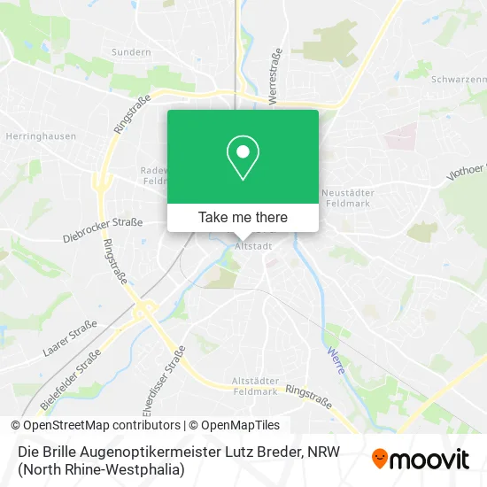 Карта Die Brille Augenoptikermeister Lutz Breder