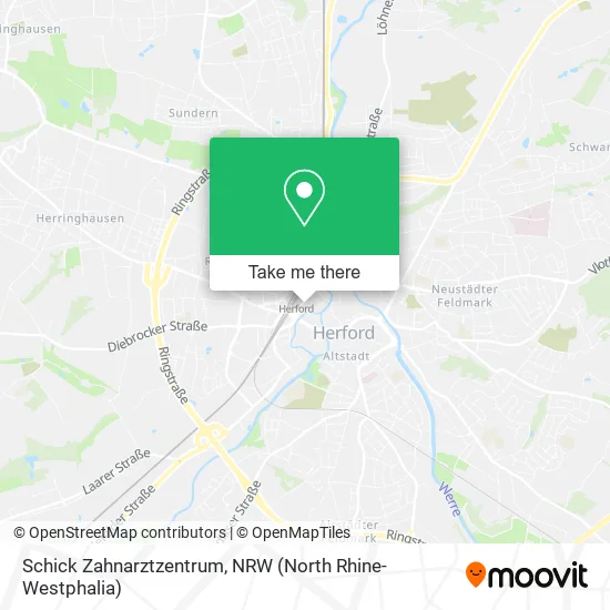 Карта Schick Zahnarztzentrum