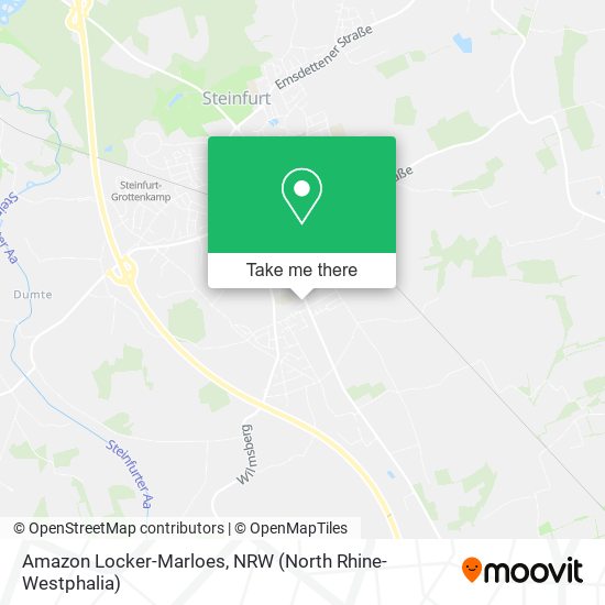 Amazon Locker-Marloes map