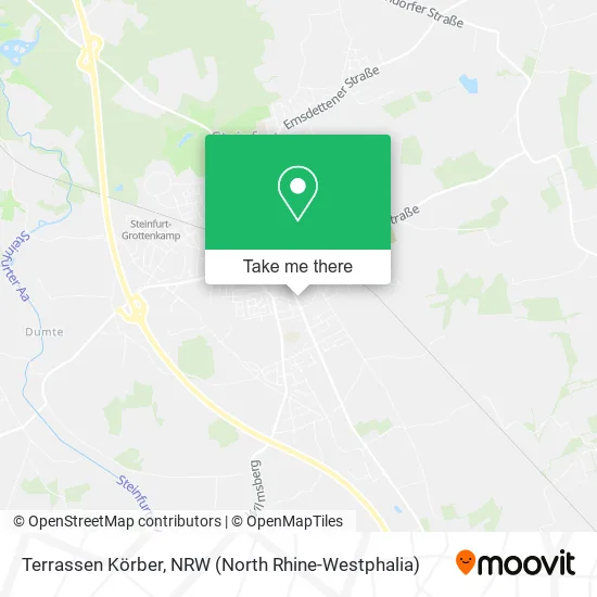 Карта Terrassen Körber