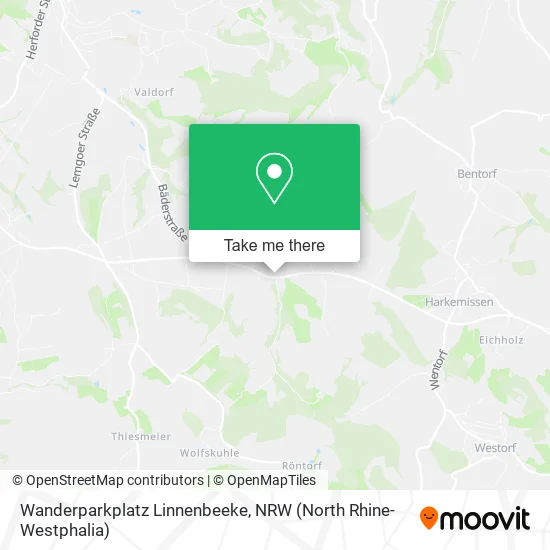 Карта Wanderparkplatz Linnenbeeke