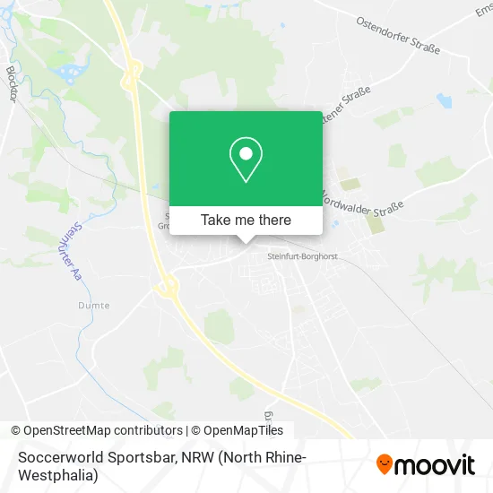 Карта Soccerworld Sportsbar