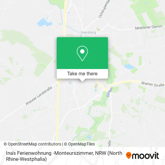 Ina's Ferienwohnung -Monteurszimmer map