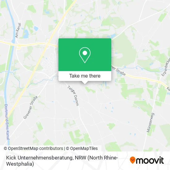 Карта Kick Unternehmensberatung
