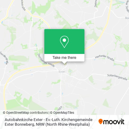 Autobahnkirche Exter - Ev.-Luth. Kirchengemeinde Exter Bonneberg map