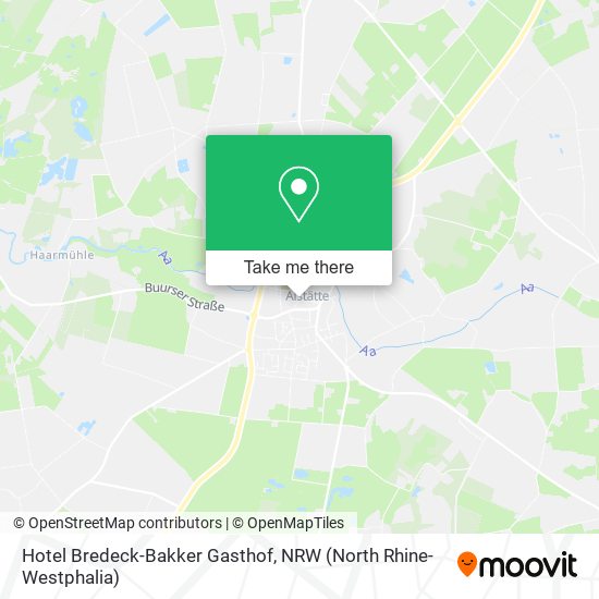 Hotel Bredeck-Bakker Gasthof map