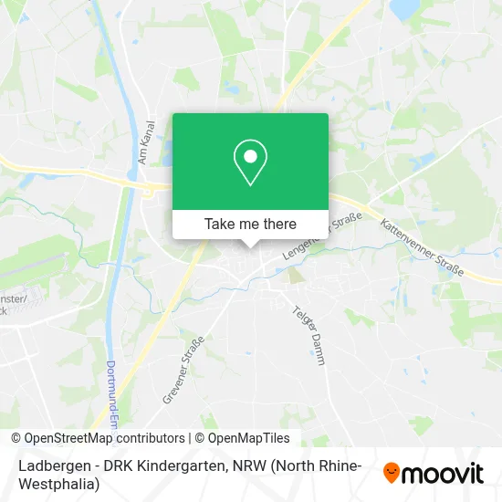 Ladbergen - DRK Kindergarten map
