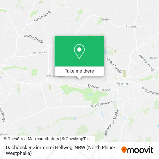 Карта Dachdecker Zimmerei Hellweg