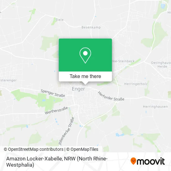 Карта Amazon Locker-Xabelle