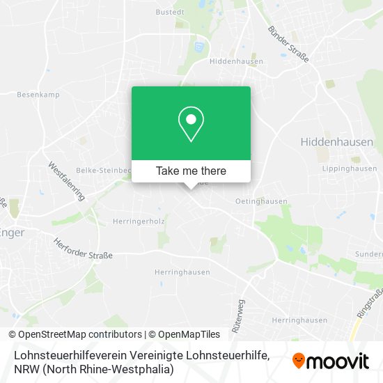 Lohnsteuerhilfeverein Vereinigte Lohnsteuerhilfe map