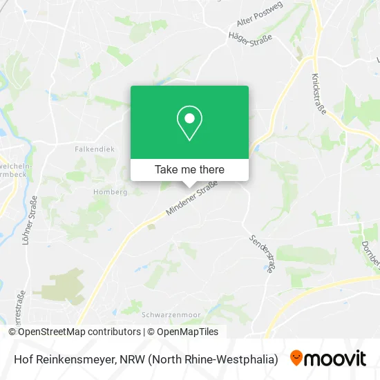 Карта Hof Reinkensmeyer