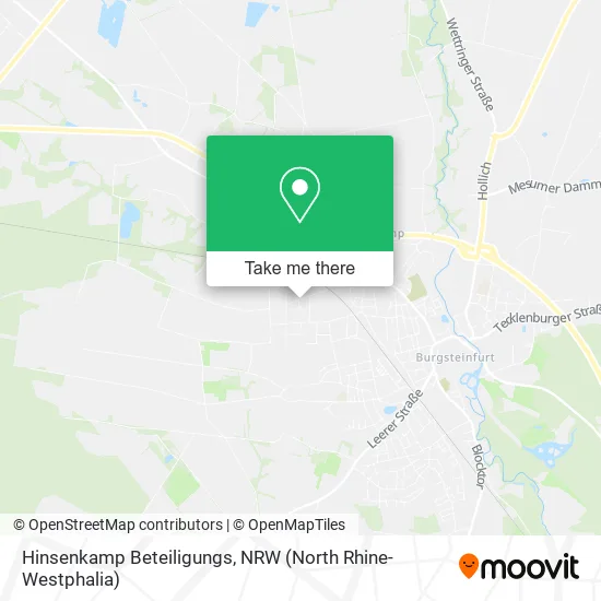 Карта Hinsenkamp Beteiligungs