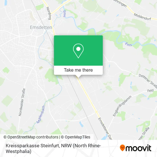 Карта Kreissparkasse Steinfurt
