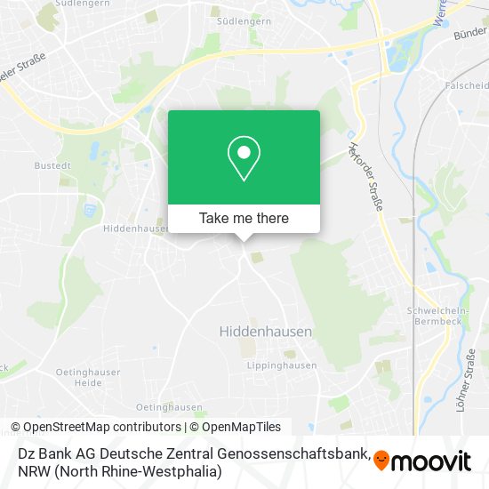 Dz Bank AG Deutsche Zentral Genossenschaftsbank map