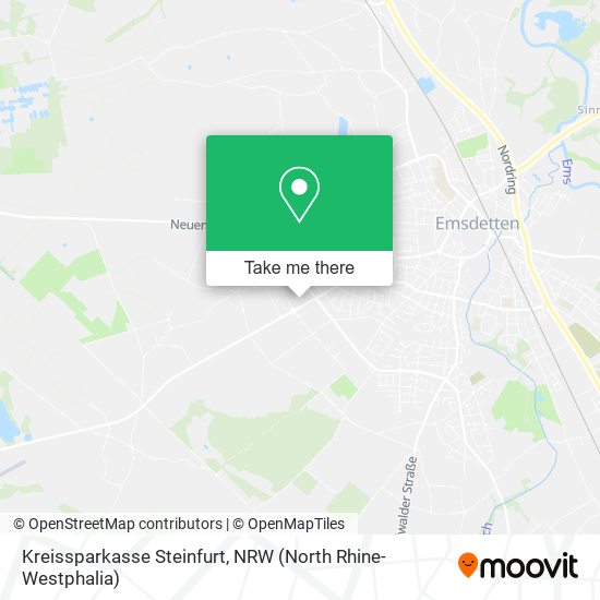 Kreissparkasse Steinfurt map