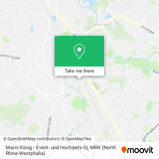 Карта Mario König - Event- und Hochzeits-Dj