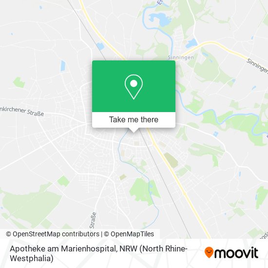 Apotheke am Marienhospital map