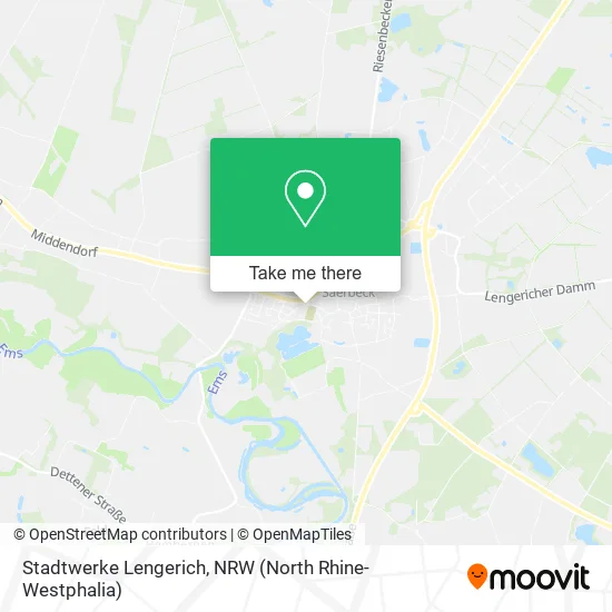 Карта Stadtwerke Lengerich