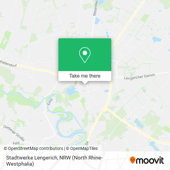 Карта Stadtwerke Lengerich