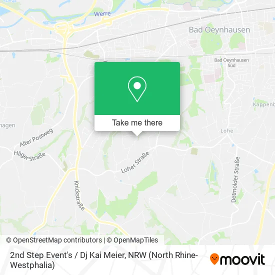 Карта 2nd Step Event's / Dj Kai Meier