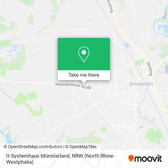 Карта It-Systemhaus Münsterland