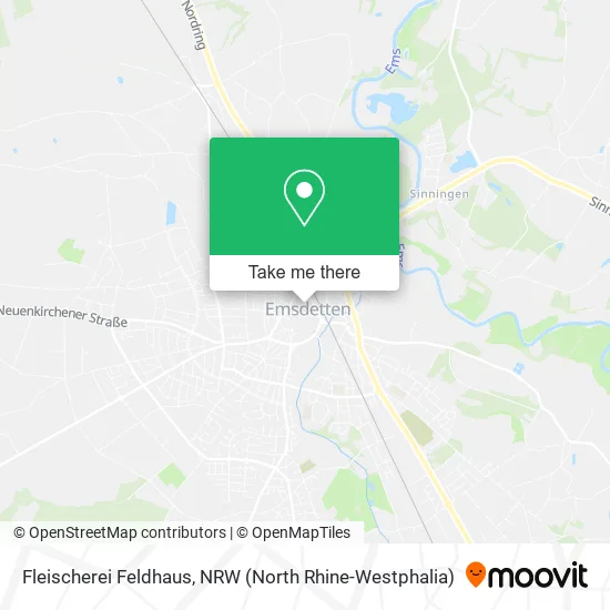 Карта Fleischerei Feldhaus