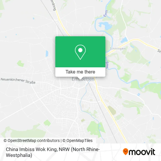 Карта China Imbiss Wok King