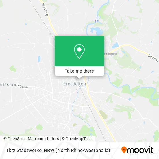 Карта Tkrz Stadtwerke