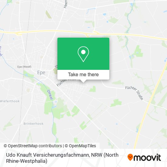 Карта Udo Knauft Versicherungsfachmann