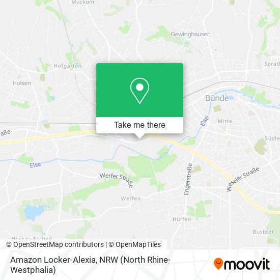 Amazon Locker-Alexia map