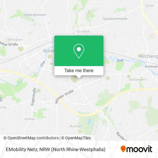 Карта EMobility Netz