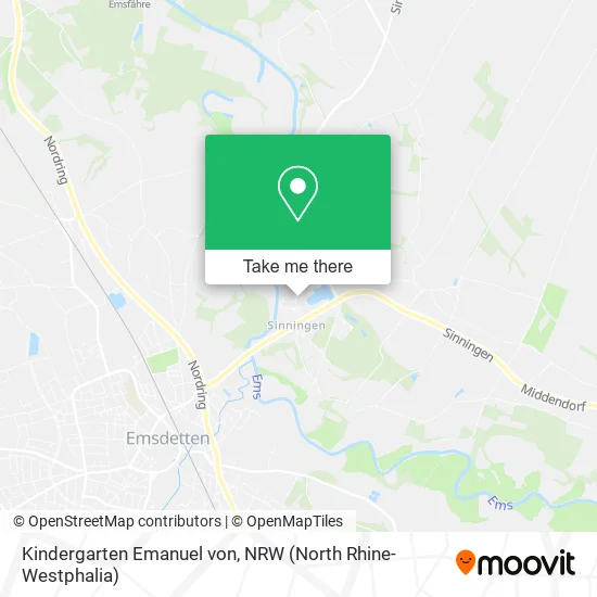 Карта Kindergarten Emanuel von