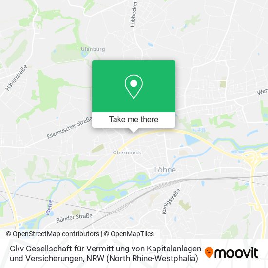 Gkv Gesellschaft für Vermittlung von Kapitalanlagen und Versicherungen map