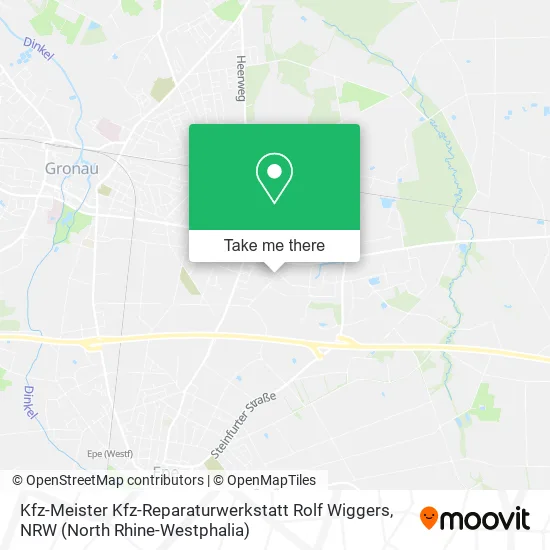 Карта Kfz-Meister Kfz-Reparaturwerkstatt Rolf Wiggers