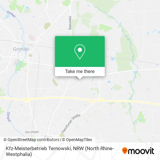 Карта Kfz-Meisterbetrieb Ternowski