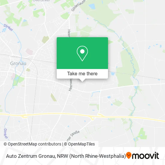 Карта Auto Zentrum Gronau