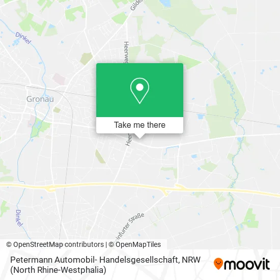 Карта Petermann Automobil- Handelsgesellschaft