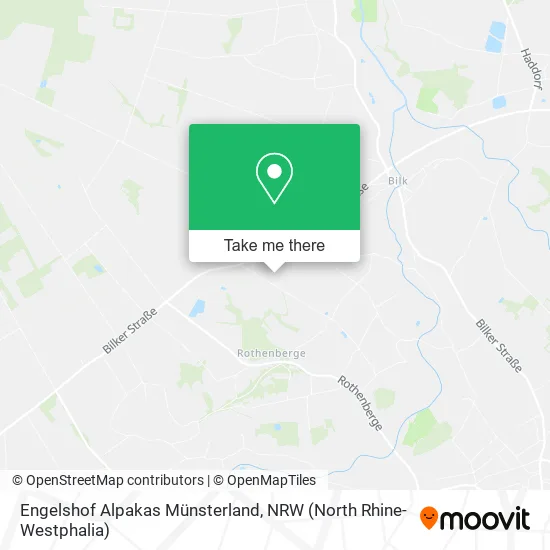 Карта Engelshof Alpakas Münsterland