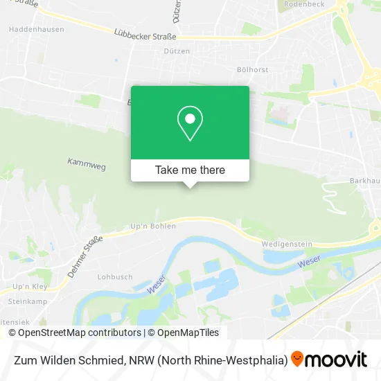 Карта Zum Wilden Schmied