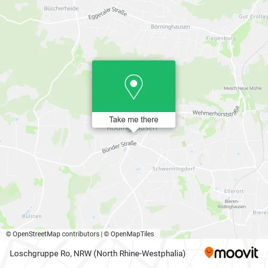 Карта Loschgruppe Ro