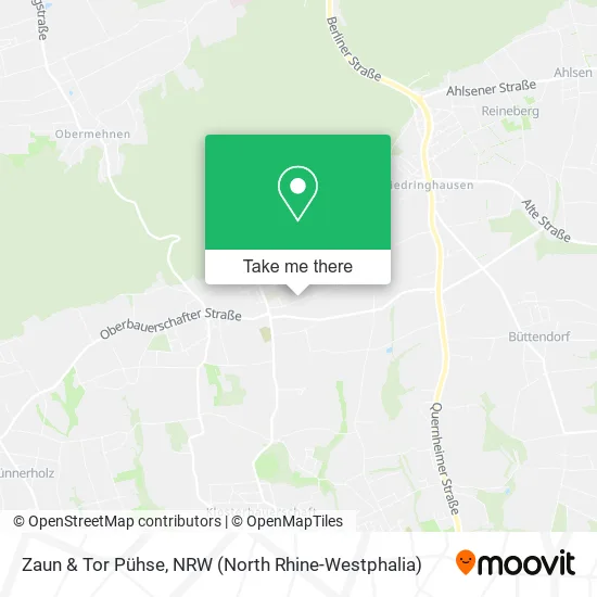 Карта Zaun & Tor Pühse