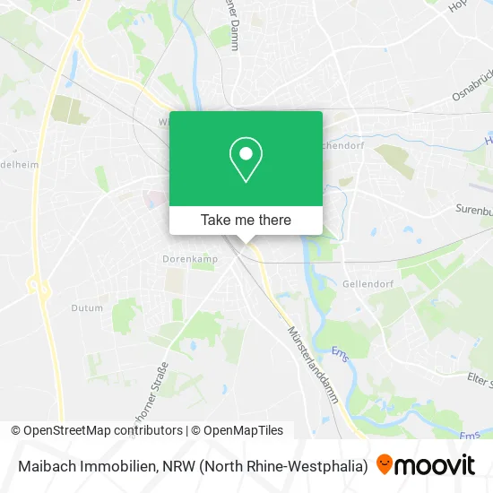 Карта Maibach Immobilien