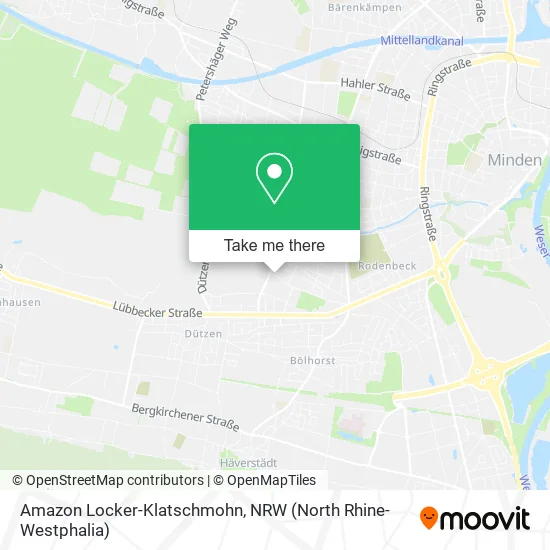 Карта Amazon Locker-Klatschmohn