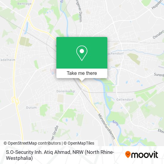 S.O-Security Inh. Atiq Ahmad map