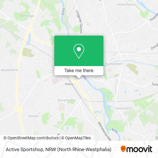 Active Sportshop map