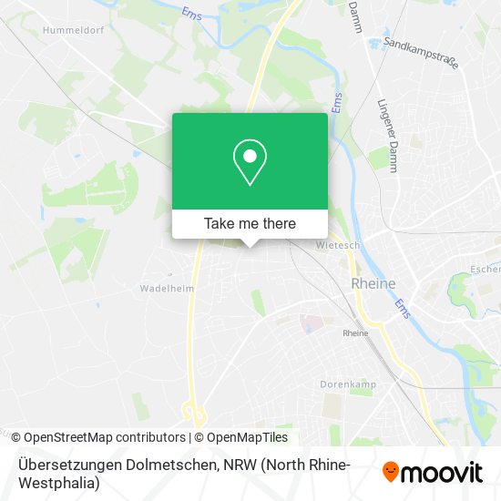 Übersetzungen Dolmetschen map