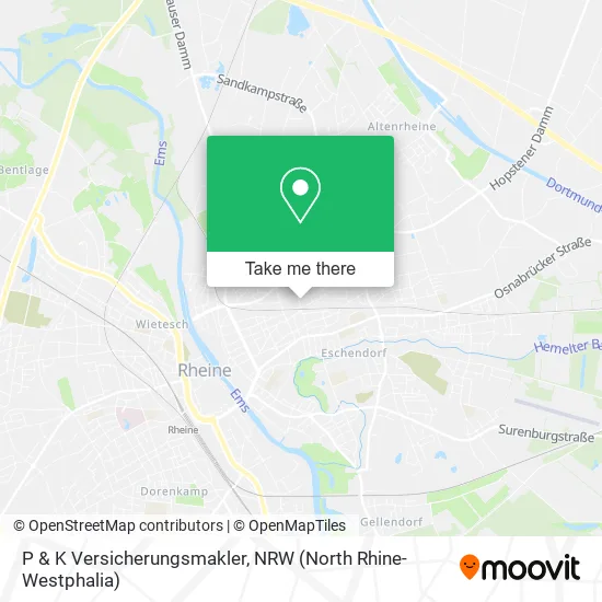 P & K Versicherungsmakler map