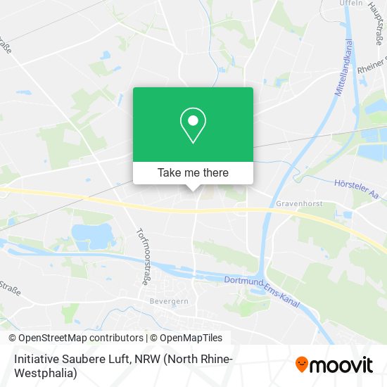 Initiative Saubere Luft map