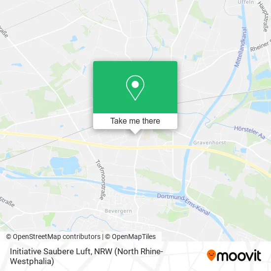 Карта Initiative Saubere Luft